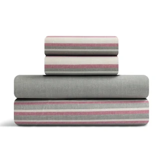 LINO Σετ Παπλωματοθήκη Υπέρδιπλη (220X240) Madison Dusty Pink