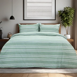 Παπλωματοθήκη Σετ Υπέρδιπλη 225x245 Lino Carril Λαδί