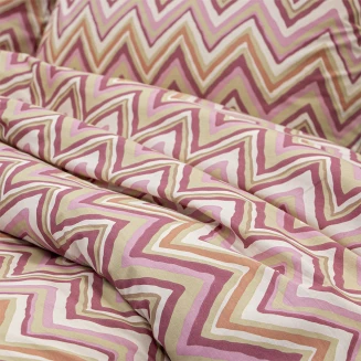 Παπλωματοθήκη Σετ Υπέρδιπλη 225x245 Lino Flots Ρόζ