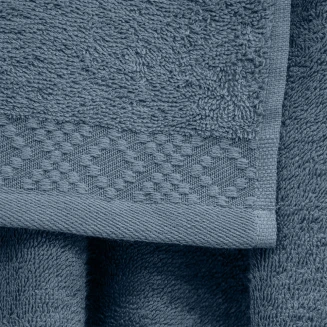 Πετσέτες Σετ 3 Τεμαχίων Lino Serapha Πετρόλ