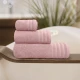 LINO Σετ πετσέτες 3τμχ (30x50,50x90,70x140) Veluva Κοραλί