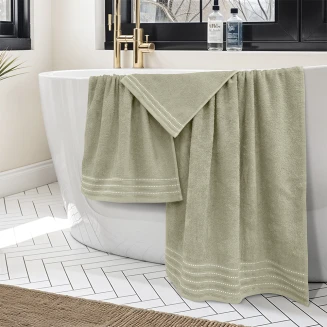 Πετσέτες Σετ 3 Τεμαχίων Lino Veluva Λεμονί