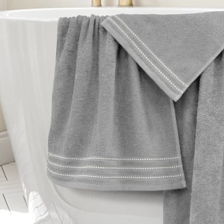 Πετσέτες Σετ 3 Τεμαχίων Lino Veluva Μόκα