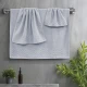 LINO Σετ πετσέτες 3τμχ (30x50,50x90,70x140) Wavie Ανοιχτό Γκρι