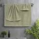 LINO Σετ πετσέτες 3τμχ (30x50,50x90,70x140) Wavie Λεμονί