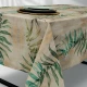 LINO Τραπεζομάντηλο Foresta 140x140 Εκρού-Πράσινο