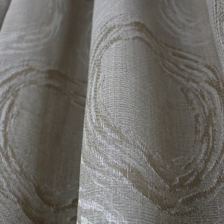 Κουρτίνα Με Τρέσα 145x295 Maison Blanche  1007 Ψάθα Κύκλος Μπέζ