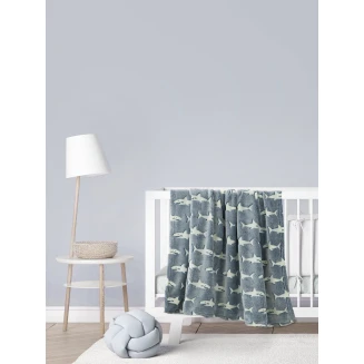 Κουβέρτα Κούνιας 110x140 Kocoon Sharky