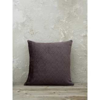 Διακοσμητική Μαξιλαροθήκη Jacquard 45x45 Kocoon Cosy Gray