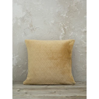 Διακοσμητική Μαξιλαροθήκη Jacquard 45x45 Kocoon Cosy Beige