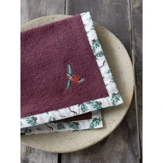 Πετσέτα Κουζίνας 40x40 Nima Home Cranberry Love