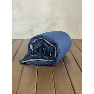 Παπλωματοθήκη Γίγας 240x260 Nima Home Colors Rock Green Dark Denim