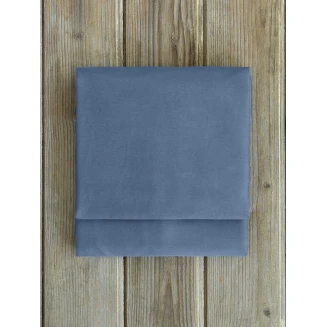 Σεντόνι Μεμονωμένο Μονό 160x260 Nima Home Superior Satin Shadow Blue