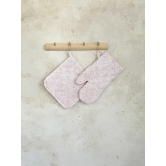 Σετ Γάντι-Πιάστρα Nima Home Roses