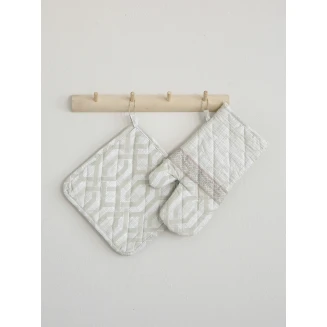 Σετ Γάντι-Πιάστρα Nima Home Casablanca