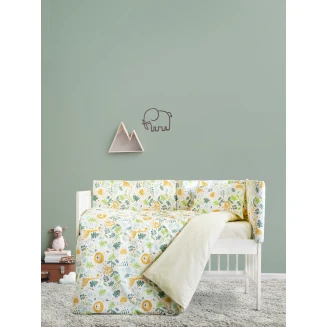 Σεντόνια Σετ Κούνιας  120x160 Kocoon Jungle Baby