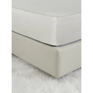 Σεντόνι Μεμονωμένο Μονό με Λάστιχο 100x200+40 Nima Home Tender Oat Beige