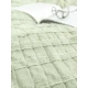 Κουβέρτα/Πάπλωμα Μονό 160x220 - Weave Mint