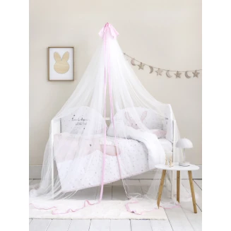 Κουνουπιέρα Nappy 240x600 Nima Home Soft Pink