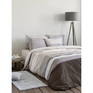 Παπλωματοθήκη Σετ Μονή 160x240 Nima Home Sharp