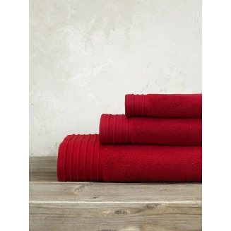 Πετσέτα Χεριών 40x60 Nima Home Feel Fresh Happy Red