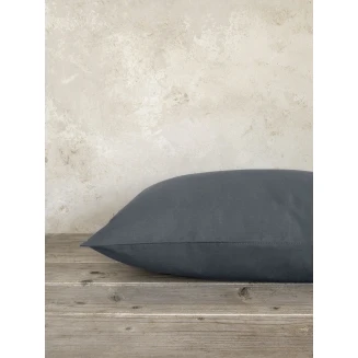 Μαξιλαροθήκες Ύπνου 52x72 Nima Unicolors Midnight Gray Γκρί