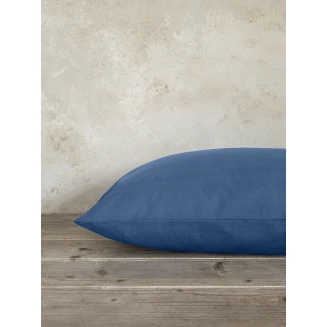 Μαξιλαροθήκες Ύπνου 52x72 Nima Unicolors Dark Denim Μπλέ