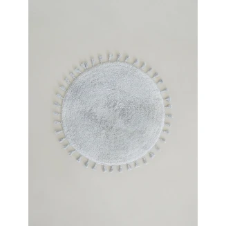 Πατάκι Μπάνιου Φ 90 cm Nima Home Fuzzy Gray