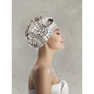 Πετσέτα  Μαλλιών 25x65 Nima Home Τουρμπάνι Akoya