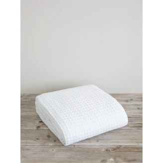 Κουβέρτα Πικέ Μονή 160x240 Nima Home Comfy Snow