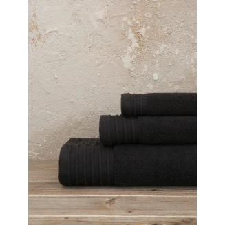 Πετσέτα Χεριών 40x60 Nima Home Feel Fresh Total Black