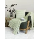 Κουβέρτα καναπέ 130x170 - Weave Mint