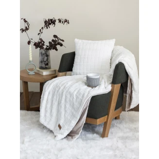Κουβέρτα καναπέ 130x170 Nima Home Weave Cream