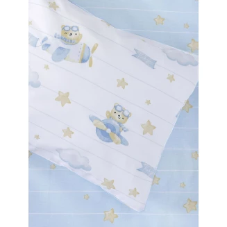 Σεντόνια Σετ  Κούνιας Με Λάστιχο 70x130+15 Nima Home Beary