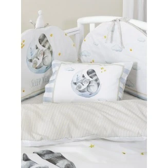 Πάντα Κούνιας 40x200 Nima Home Sleepy Racoon