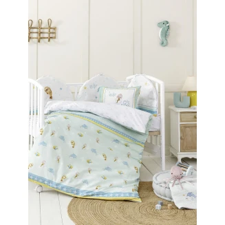 Κουβερλί Κούνιας 100x140 Nima Home Sea Love