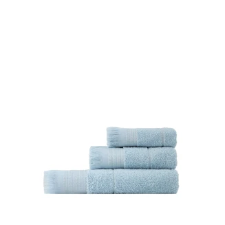 Πετσέτες Σετ 3 Τεμαχίων Nima Home Plush Light Blue