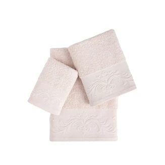 Πετσέτες Σετ 3 Τεμαχίων Nima Home Ambrose Nude