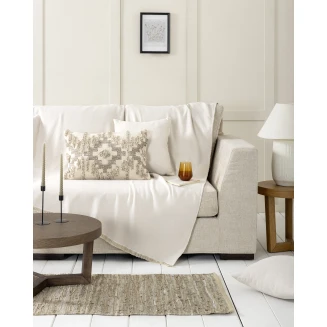 Διακοσμητική Μαξιλαροθήκη 45x45 Nima Home Iris Light Beige