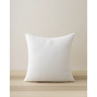 Διακοσμητική Μαξιλαροθήκη 45x45 Nima Home Iris White