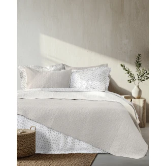 Κουβερλί Υπέρδιπλο 220x240 Nima Home Orion Sand Beige / Light Beige