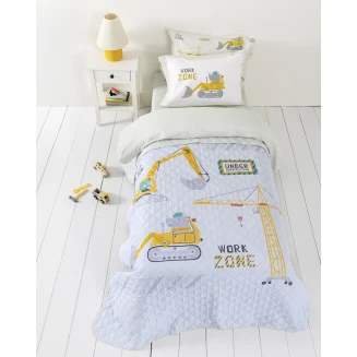 Κουβερλί Ημίδιπλο 180x220 Nima Kids Big Truck
