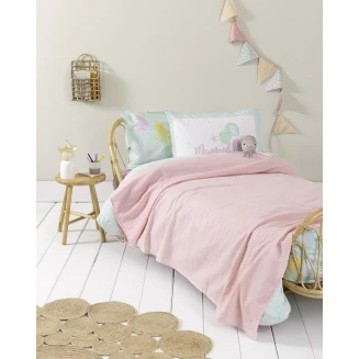 Κουβέρτα Μονή 160x240 Nima Kids Dune Pink