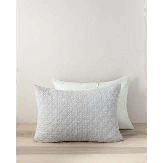 Μαξιλαροθήκες Σετ 2 Τεμαχίων 52x72 Nima Home Arden Gray-Mint