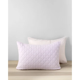 Μαξιλαροθήκες Σετ 2 Τεμαχίων 52x72 Nima Home Arden Lilac-Pink