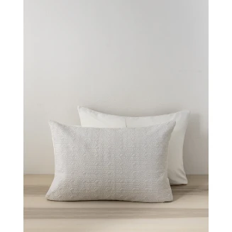 Μαξιλαροθήκες Σετ 2 Τεμαχίων 52x72 Nima Home Orion Sand Beige-Light Beige