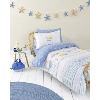 Μαξιλαροθήκες Σετ 2 Τεμαχίων 52x72 Nima Kids Sea Adventure