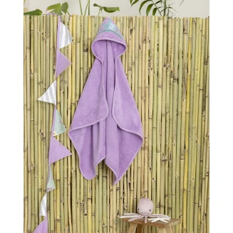 Κάπα Παιδική Με Κουκούλα 70x120 Nima Kids Coralia