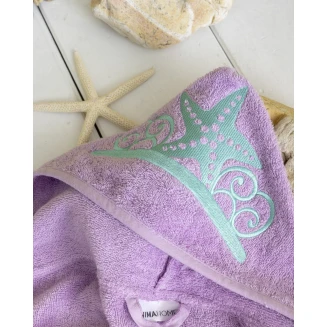 Κάπα Παιδική Με Κουκούλα 70x120 Nima Kids Coralia