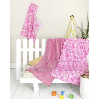 Κάπα Παιδική Με Κουκούλα 70x120 Nima Kids Lola